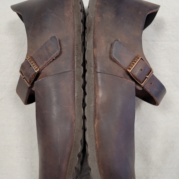 Birkenstock Mantova Mary Jane oiled leather Habana 40 narrow 9-9.5 - Picture 8 of 13